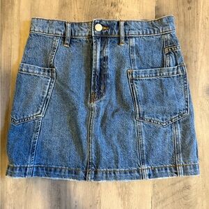 Urban Denim Mini Skirt